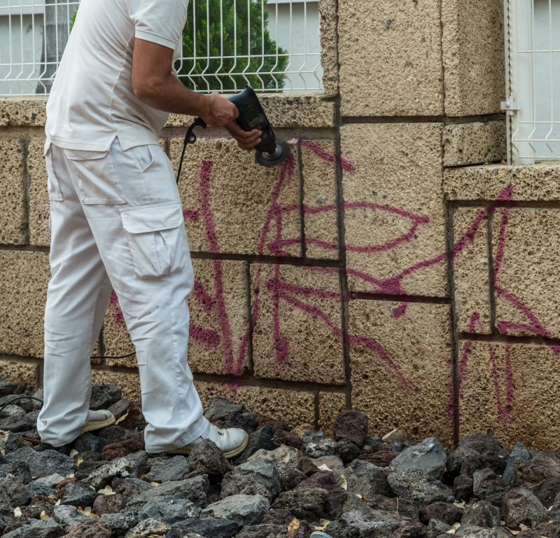 Products For Graffiti Removals in use